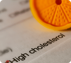High cholesterol levels
